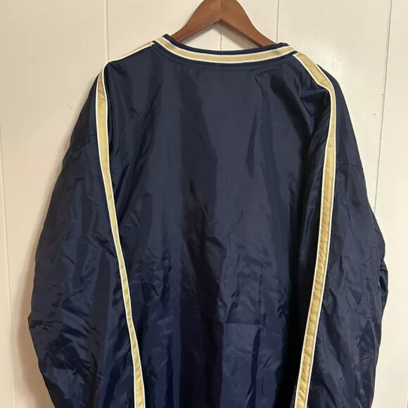 Notre Dame Pullover Jacket Notre Dame Vintage Steve and Barrys V-Neck XL - Picture 3 of 5